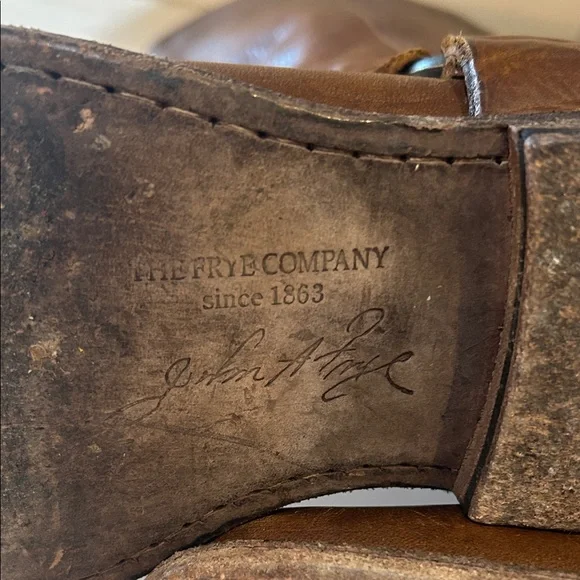 Frye Brown Heeled Boots - Picture 11 of 12